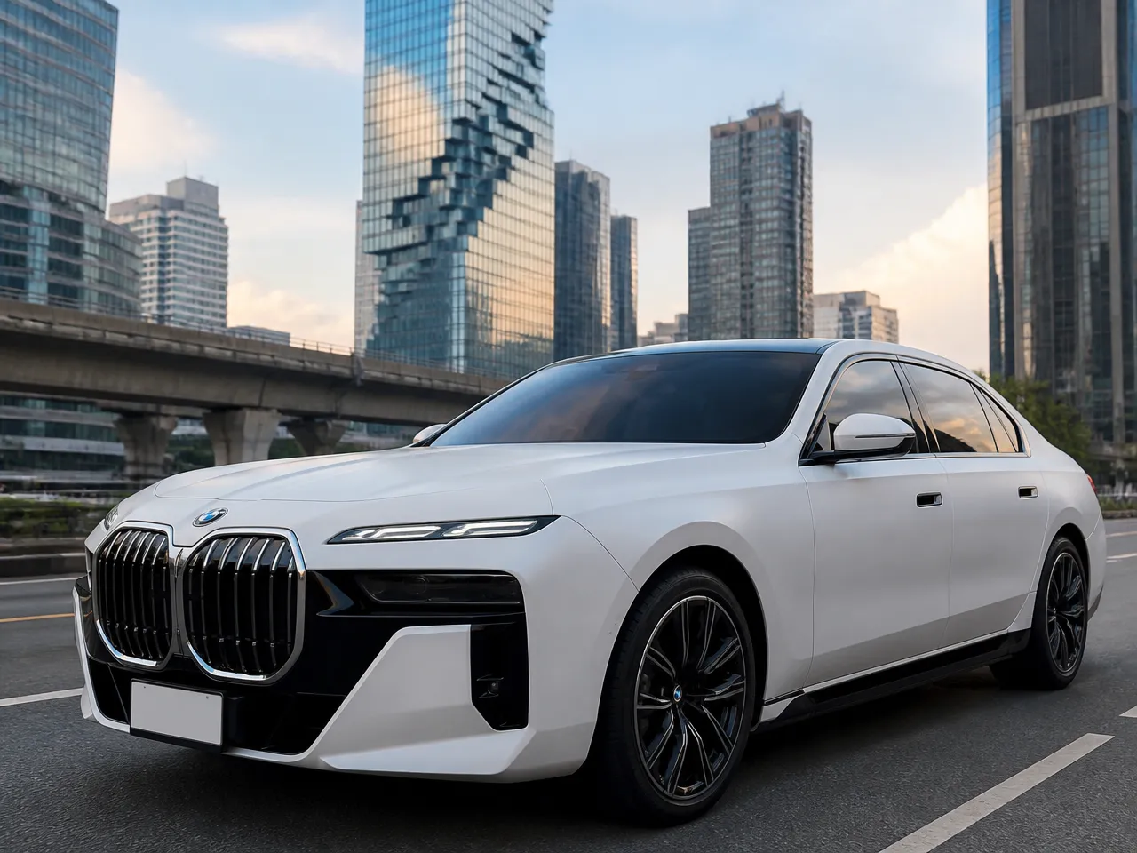 BMW i7 — спереди