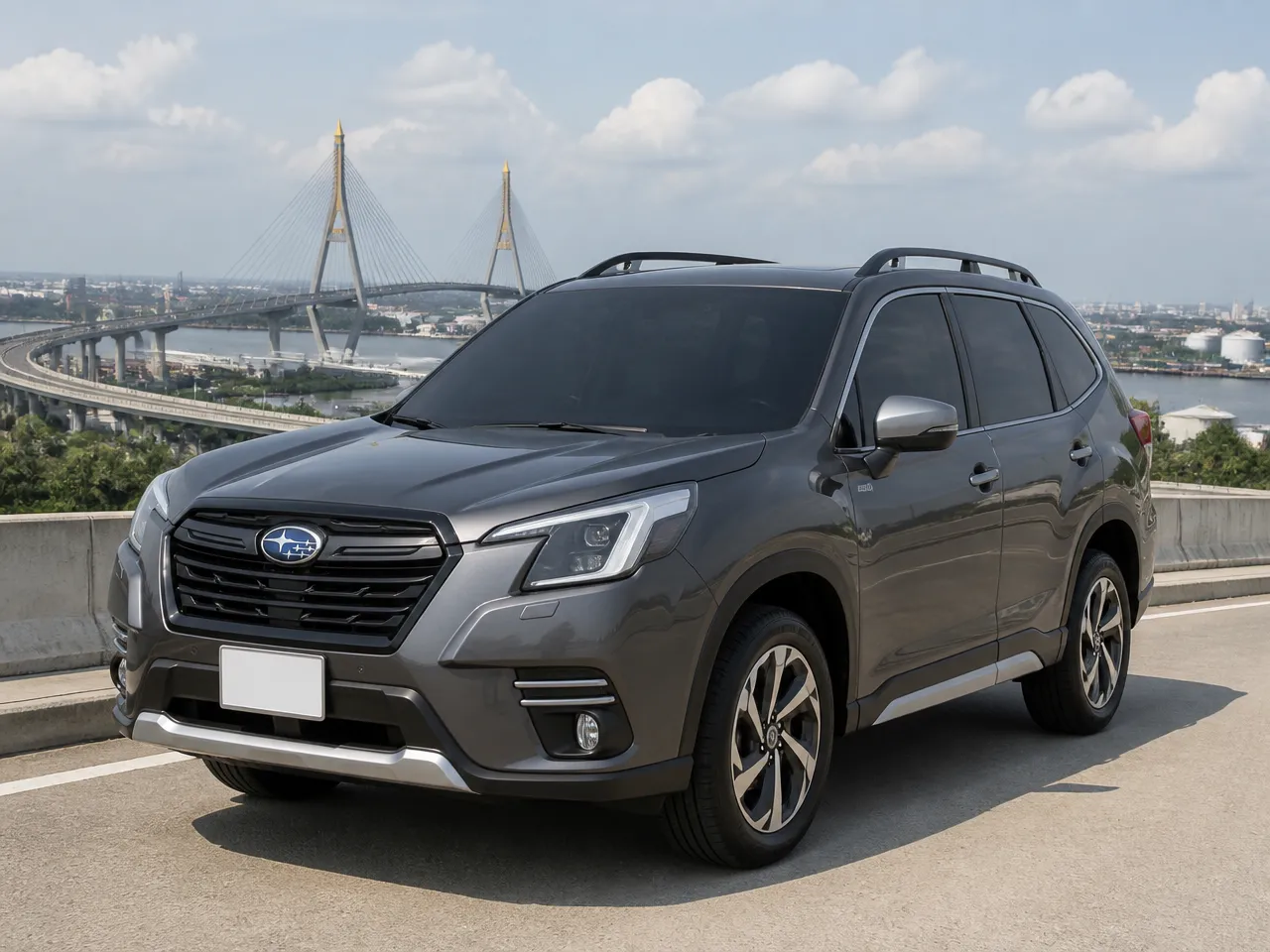 Subaru Forester — спереди