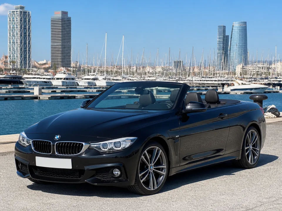 BMW 4 Series Convertible — car rental in Barcelona