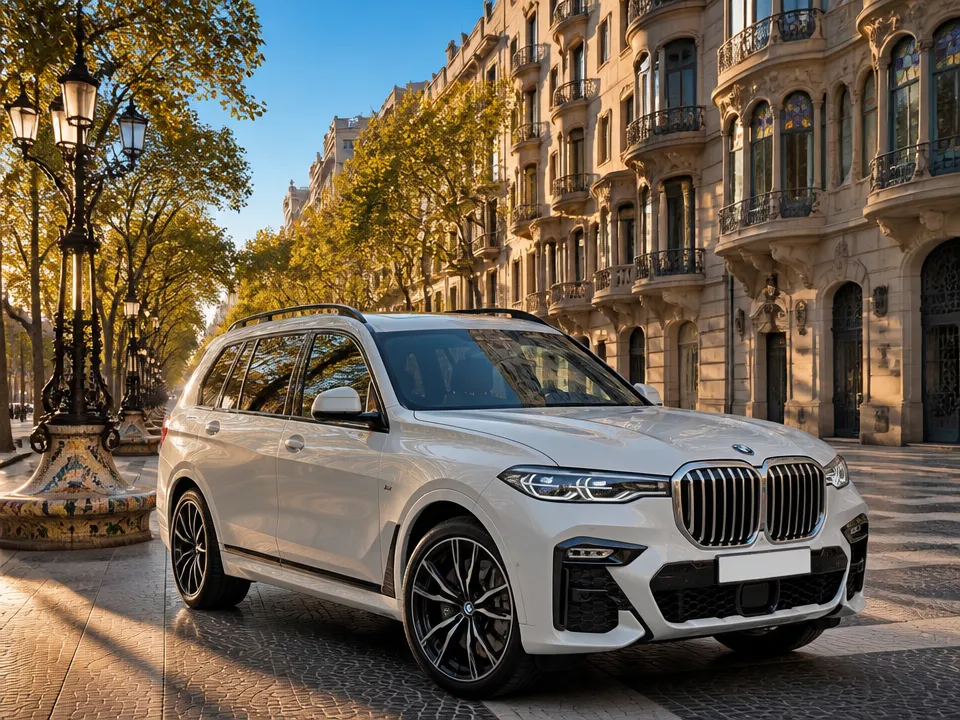 BMW X7 40d Pack M — car rental in Barcelona