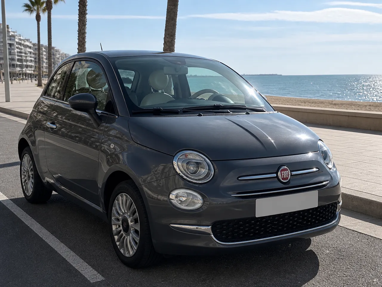 Fiat 500 — front