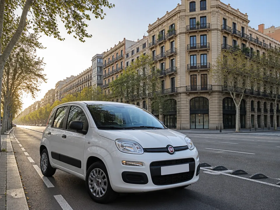 Fiat Panda — car rental in Barcelona