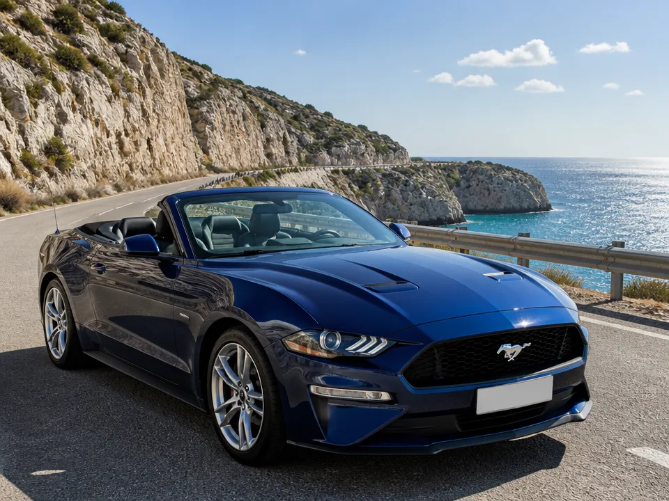 Ford Mustang Convertible — car rental in Barcelona