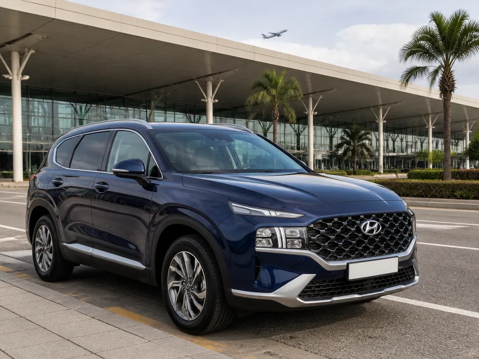 Hyundai Santa Fe — car rental in Barcelona