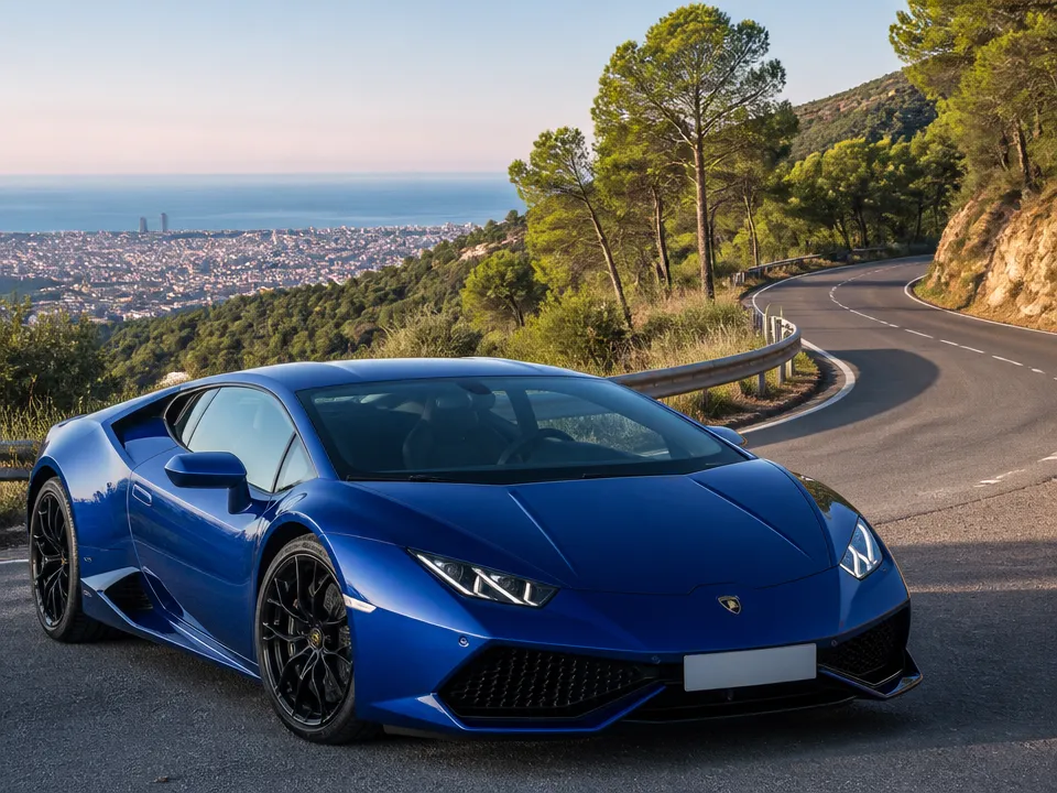 Lamborghini Huracan — car rental in Barcelona