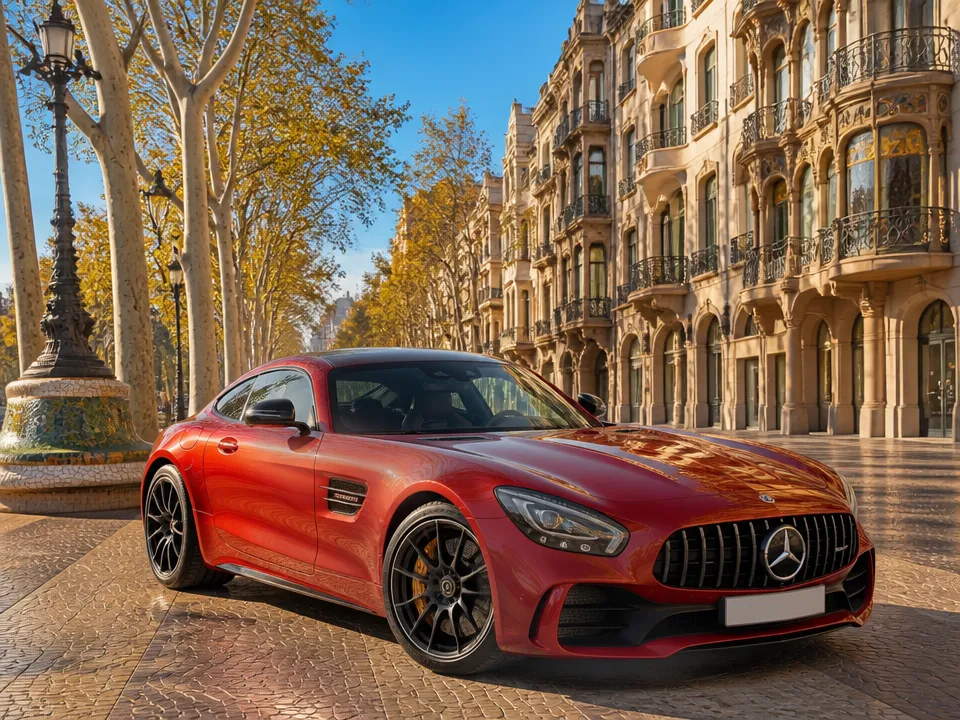 Mercedes-Benz AMG GT R — car rental in Barcelona