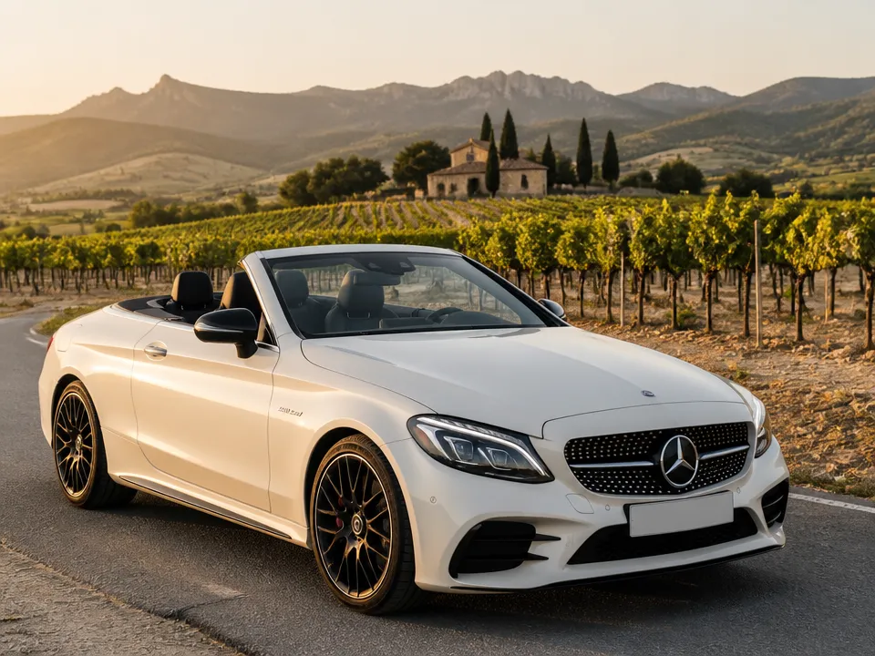 Mercedes-Benz C43 AMG Cabriolet — car rental in Barcelona