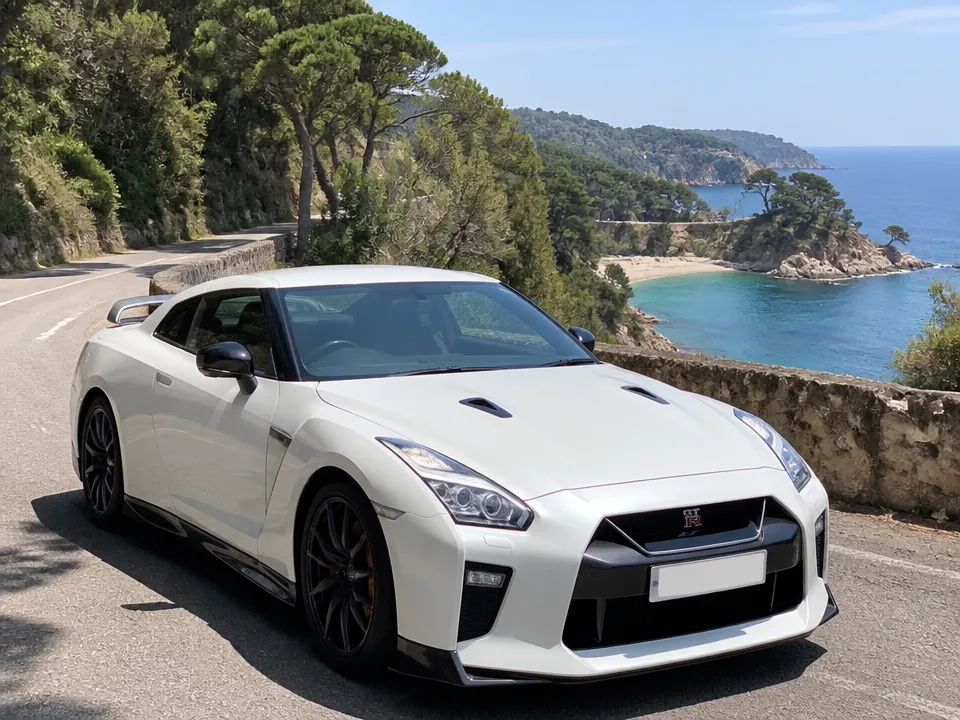 Nissan GT-R Black Edition — car rental in Barcelona