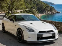 Nissan GT-R Black Edition — front