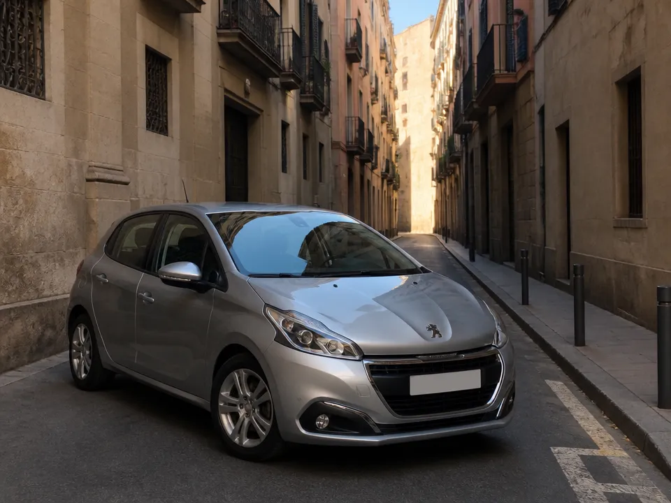 Peugeot 208 — car rental in Barcelona