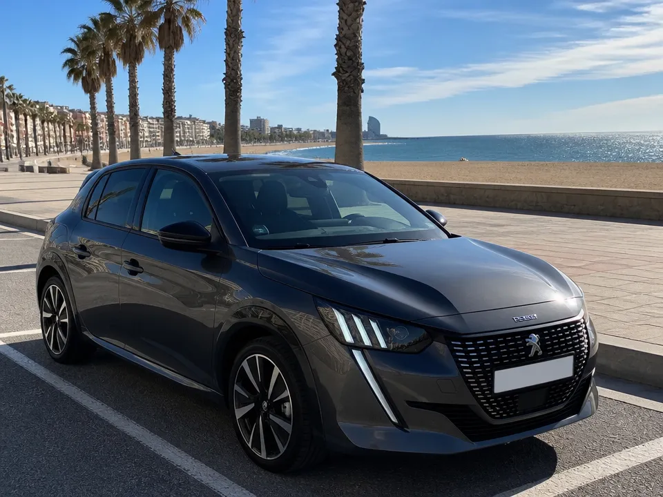 Peugeot e-208 — car rental in Barcelona