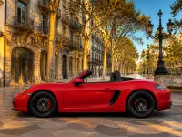 Porsche 718 Boxster GTS 4.0 — side