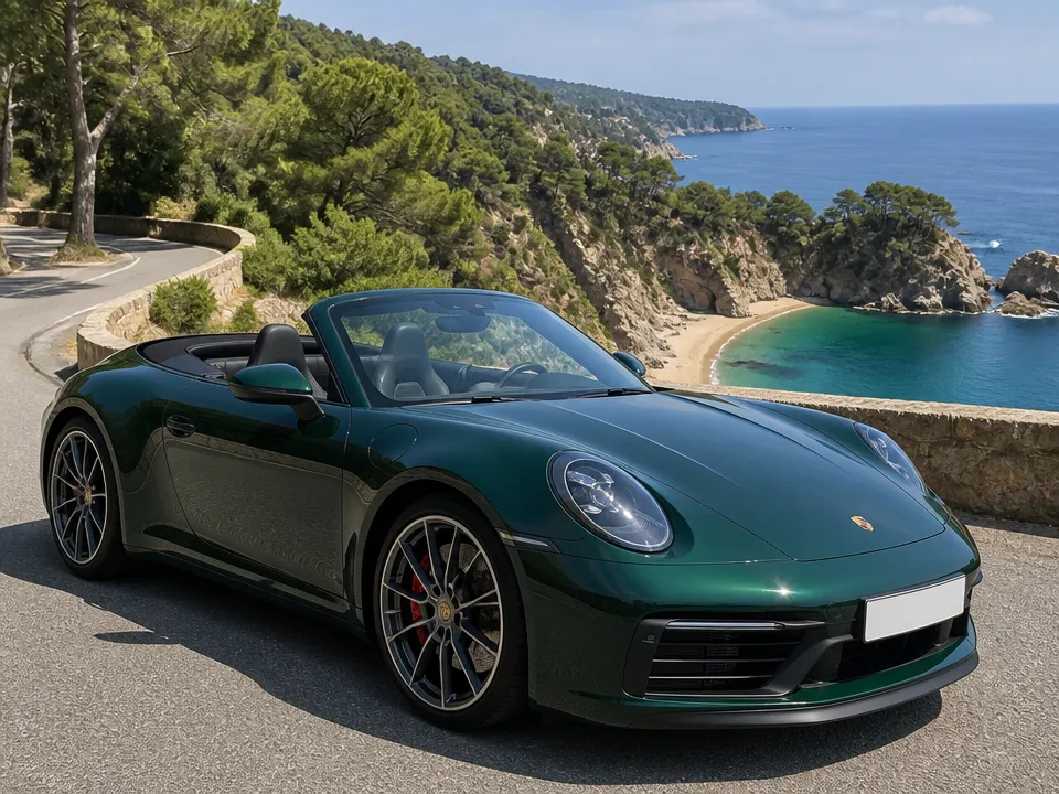 Porsche 911 (992) Carrera S Cabriolet — car rental in Barcelona