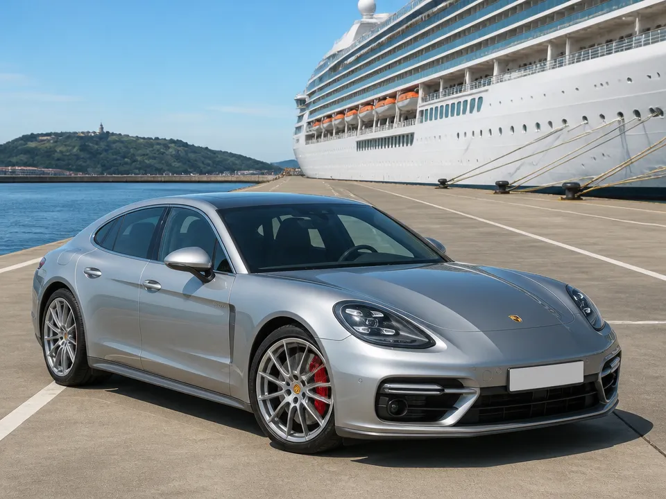 Porsche Panamera Turbo — car rental in Barcelona