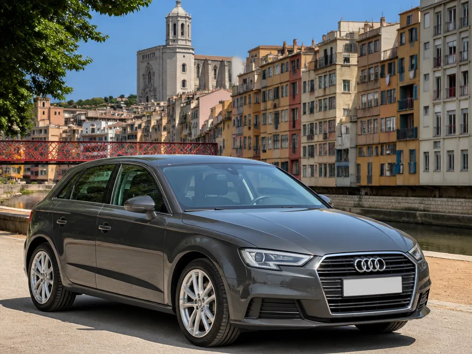 Audi A3 Sportback — Mietwagen an der Costa Brava