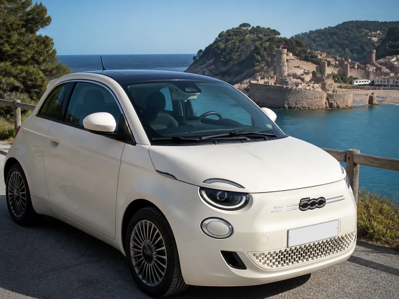 Fiat 500e — avant