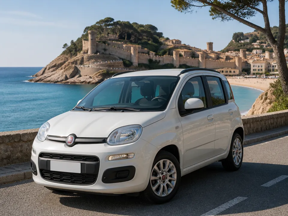Fiat Panda — Mietwagen an der Costa Brava