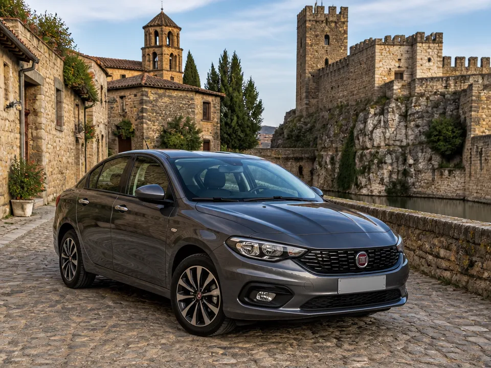 Fiat Tipo — Mietwagen an der Costa Brava