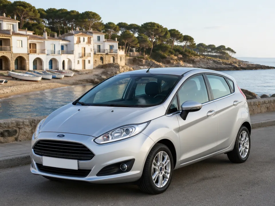Ford Fiesta — Mietwagen an der Costa Brava