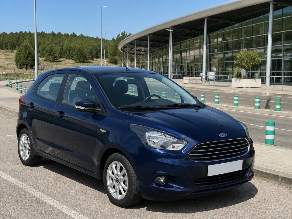 Ford Ka+ — Mietwagen an der Costa Brava