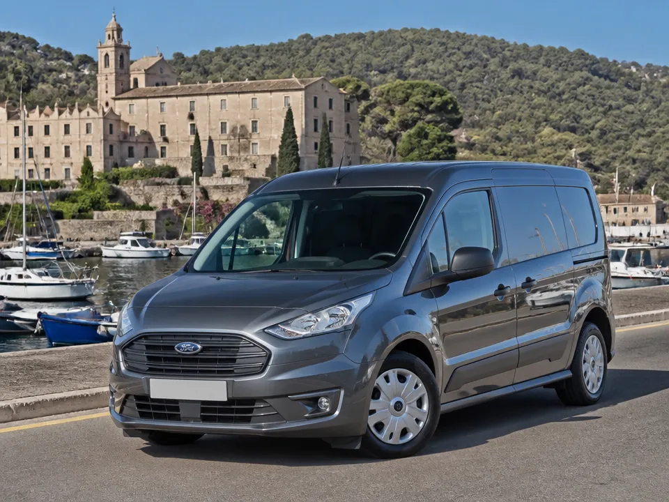 Ford Transit Connect — Mietwagen an der Costa Brava