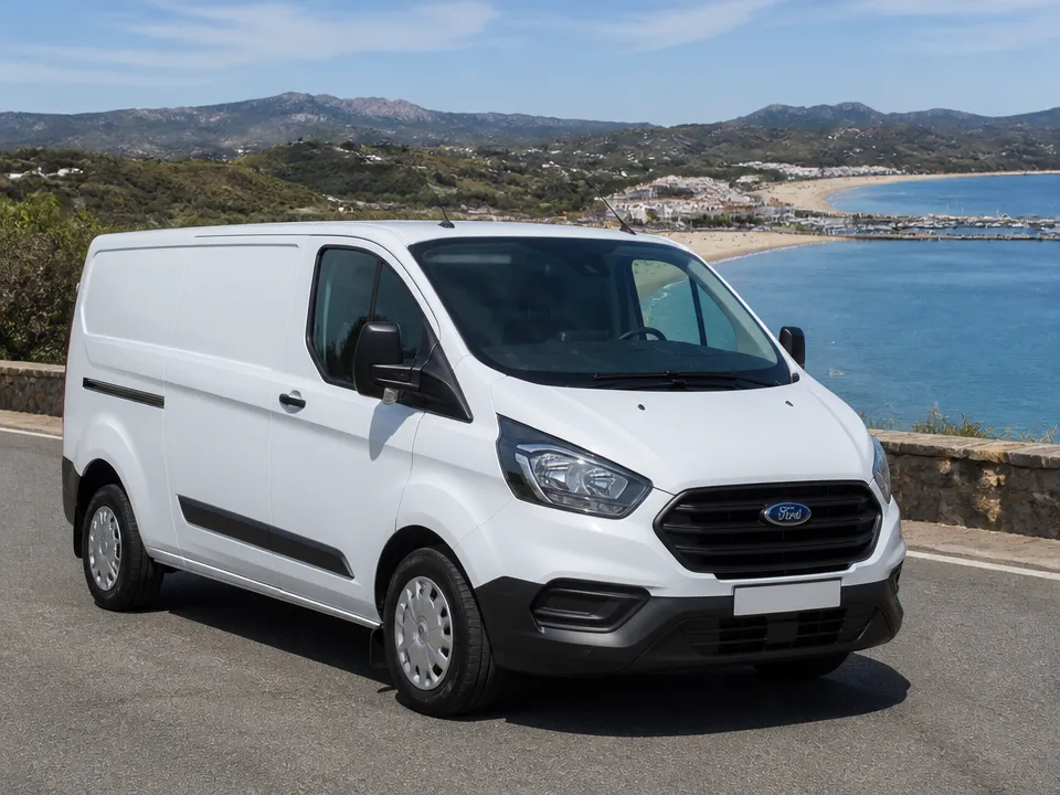 Ford Transit Custom — Mietwagen an der Costa Brava