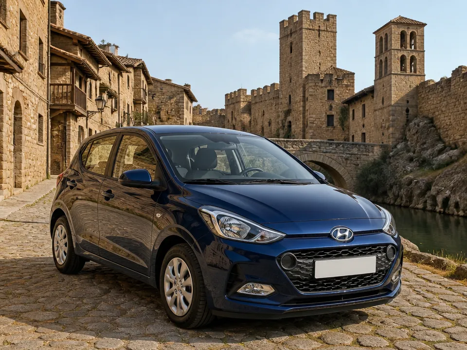 Hyundai i10 — Mietwagen an der Costa Brava