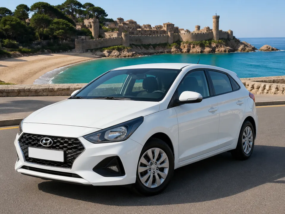 Hyundai i20 — Mietwagen an der Costa Brava