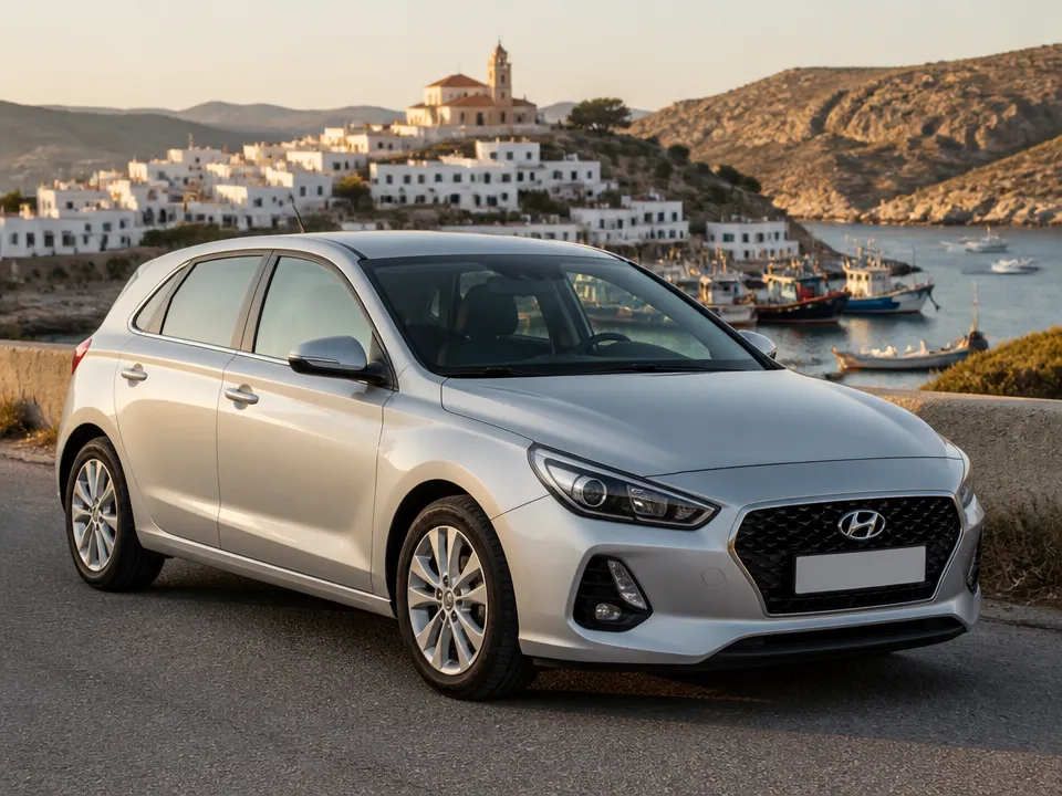 Hyundai i30 — Mietwagen an der Costa Brava