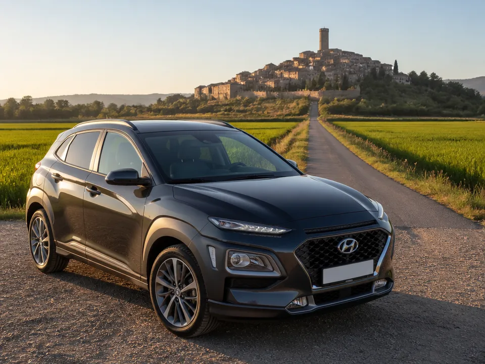 Hyundai Kona — Mietwagen an der Costa Brava
