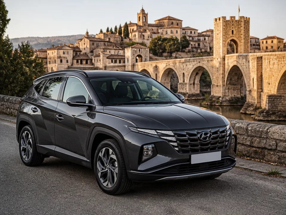 Hyundai Tucson — Mietwagen an der Costa Brava