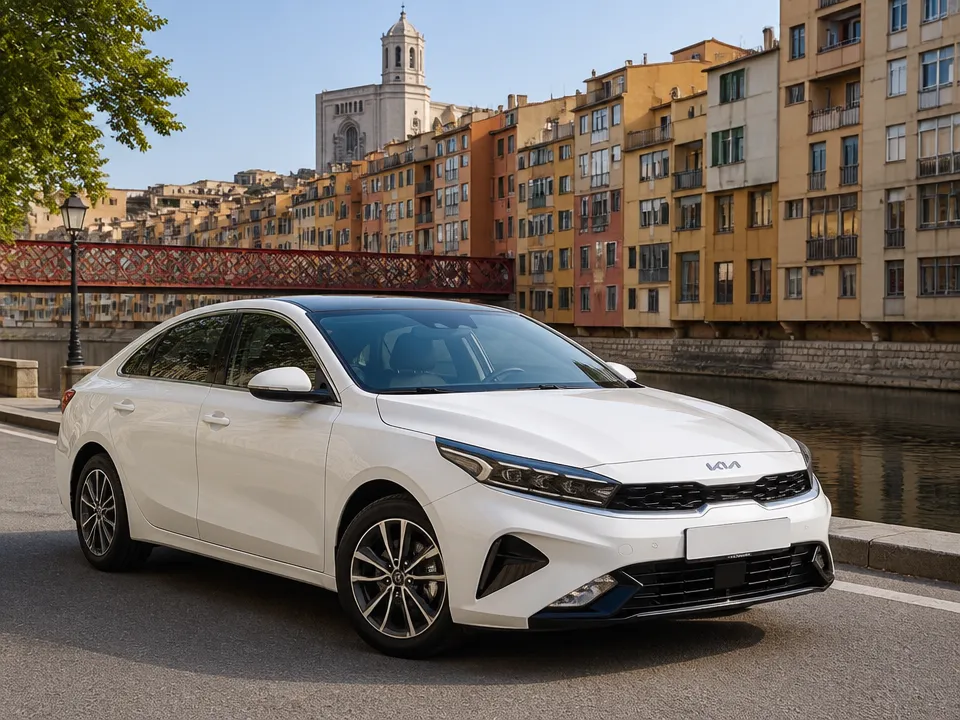 Kia Cerato — Mietwagen an der Costa Brava
