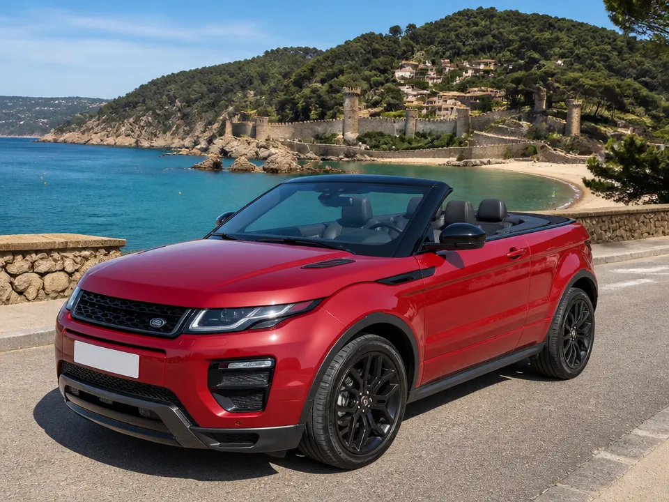 Land Rover Range Rover Evoque Convertible — Mietwagen an der Costa Brava