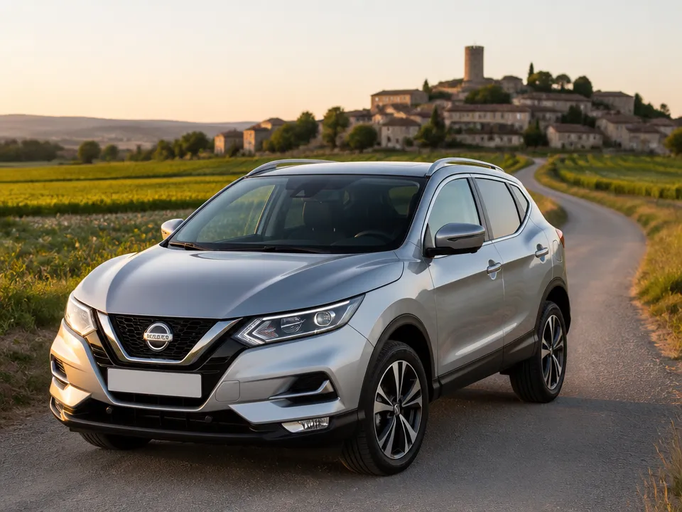 Nissan Qashqai — Mietwagen an der Costa Brava