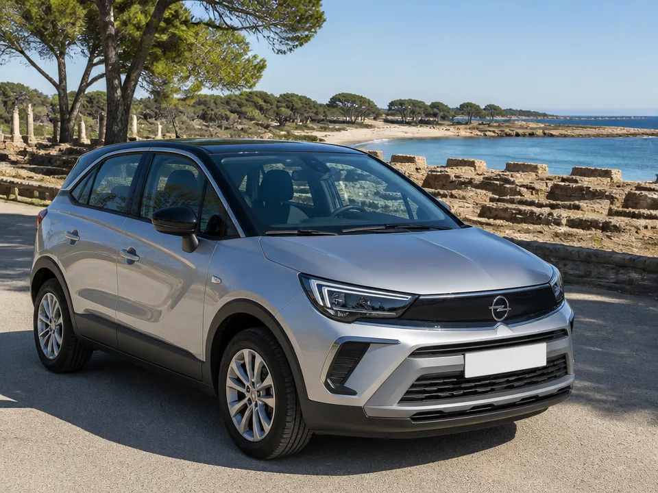 Opel Crossland — Mietwagen an der Costa Brava