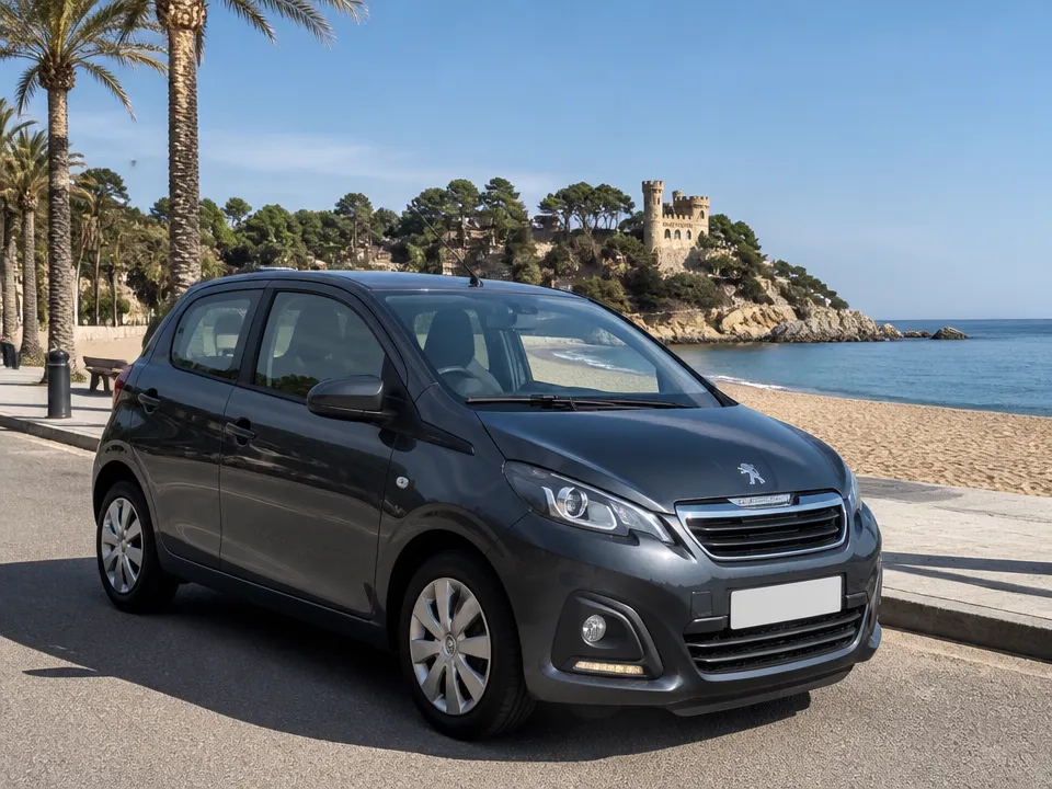 Peugeot 108 — Mietwagen an der Costa Brava