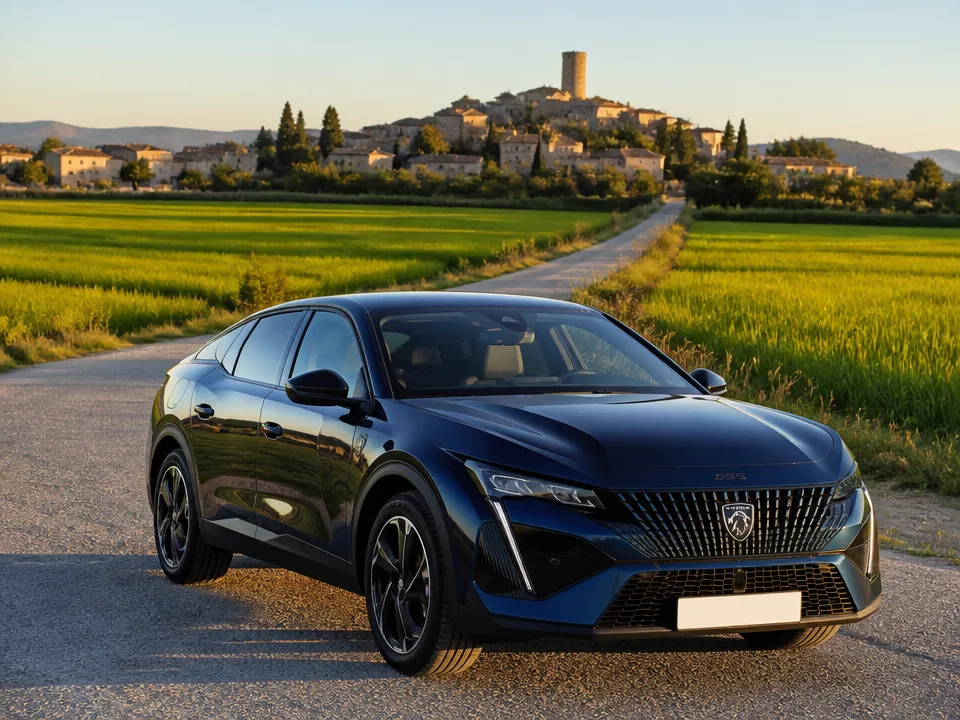 Peugeot 408 — Mietwagen an der Costa Brava