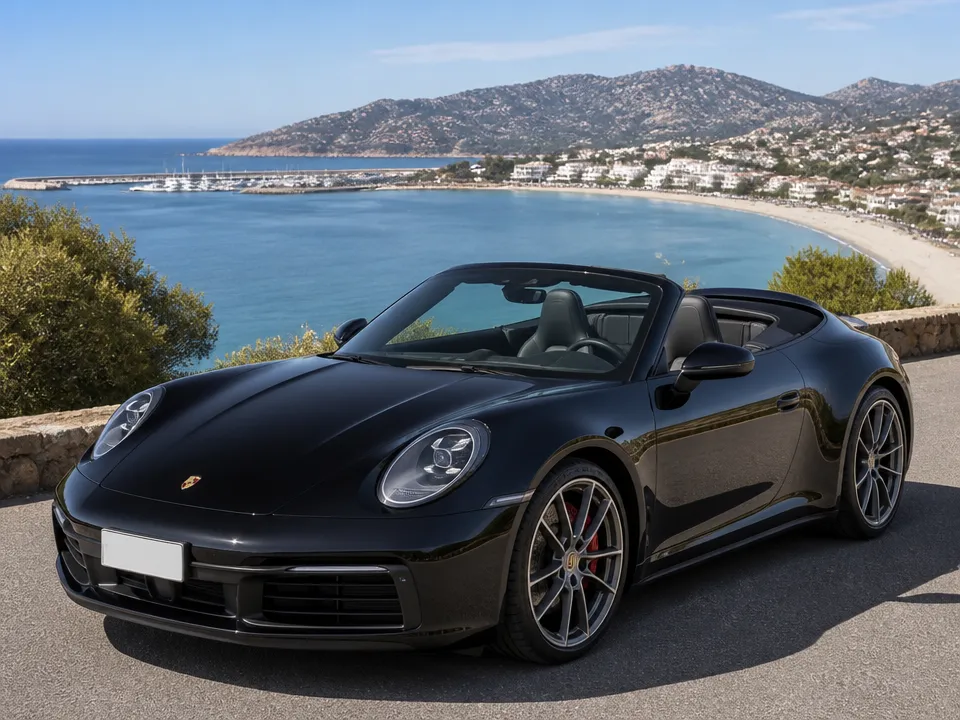 Porsche 911 Carrera S Cabriolet — Mietwagen an der Costa Brava