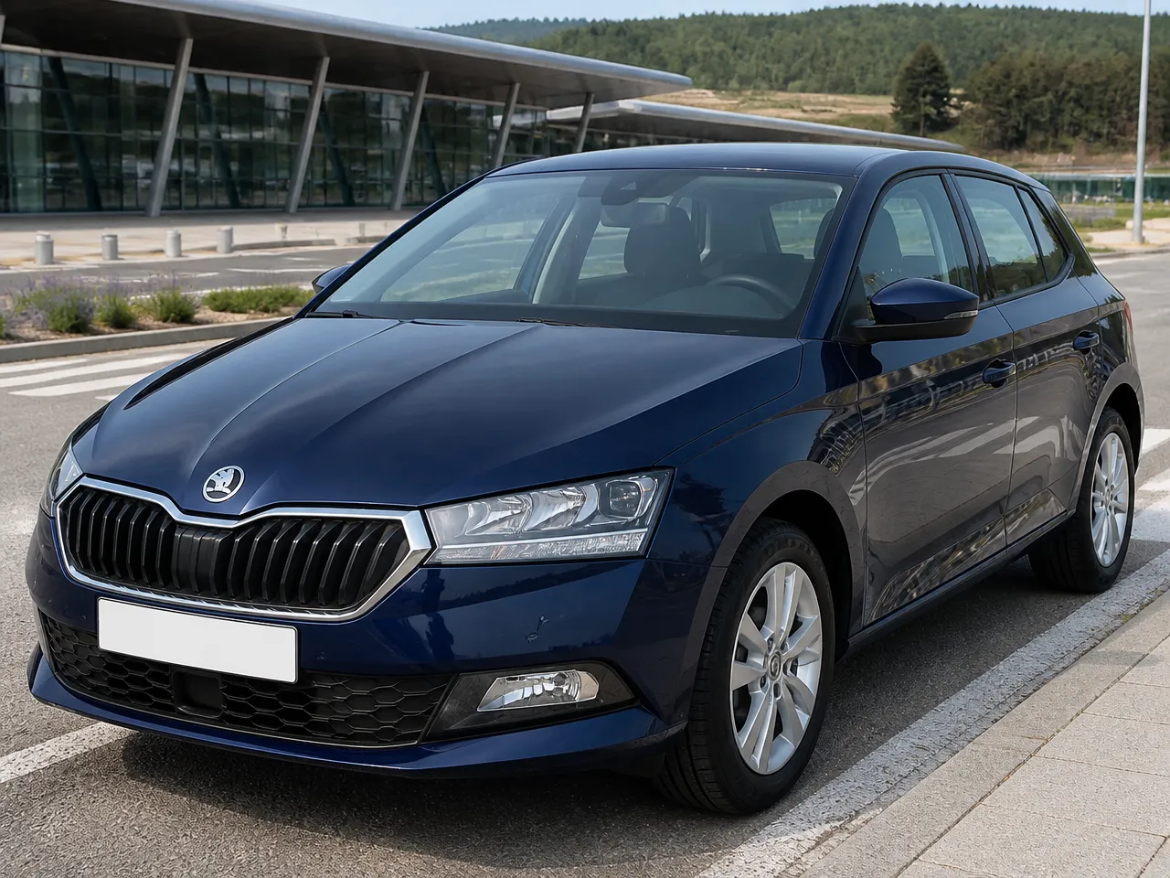 Skoda Fabia — frontal