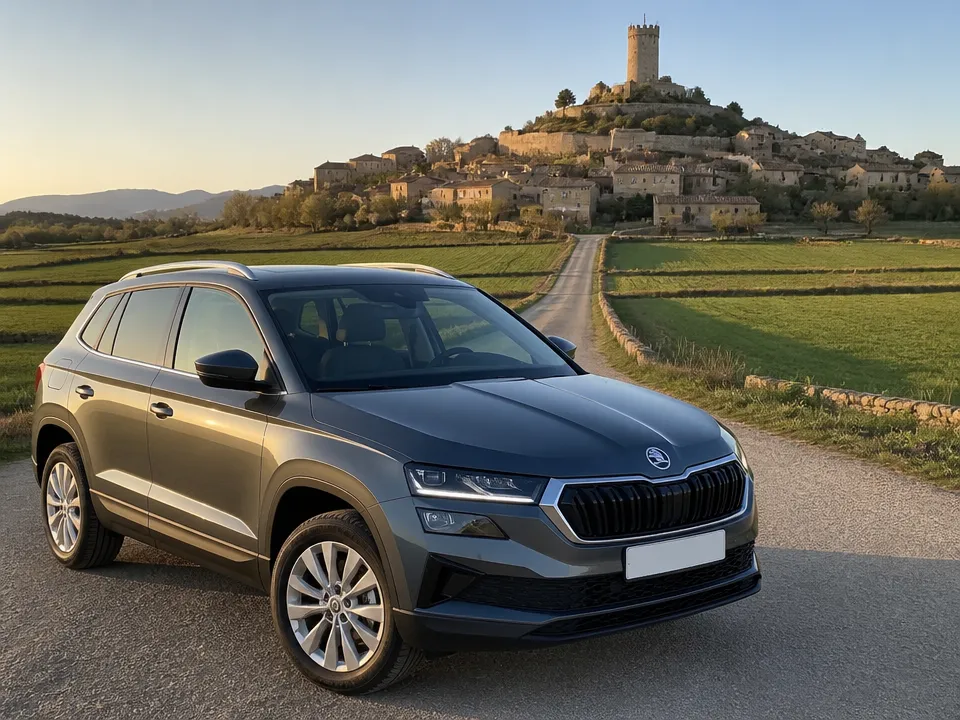 Skoda Karoq — Mietwagen an der Costa Brava