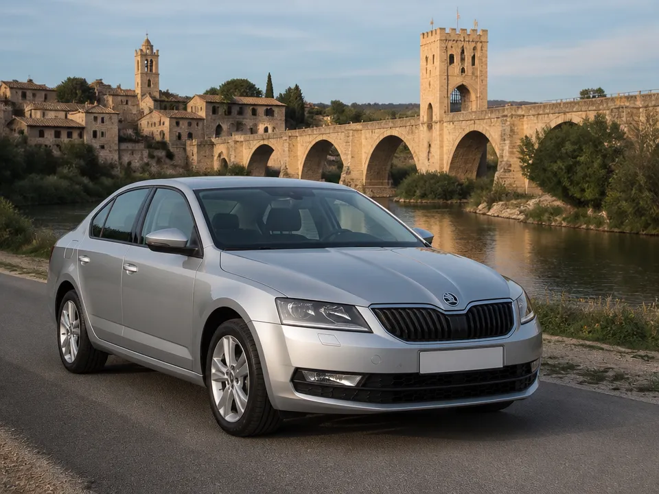 Skoda Octavia — Mietwagen an der Costa Brava