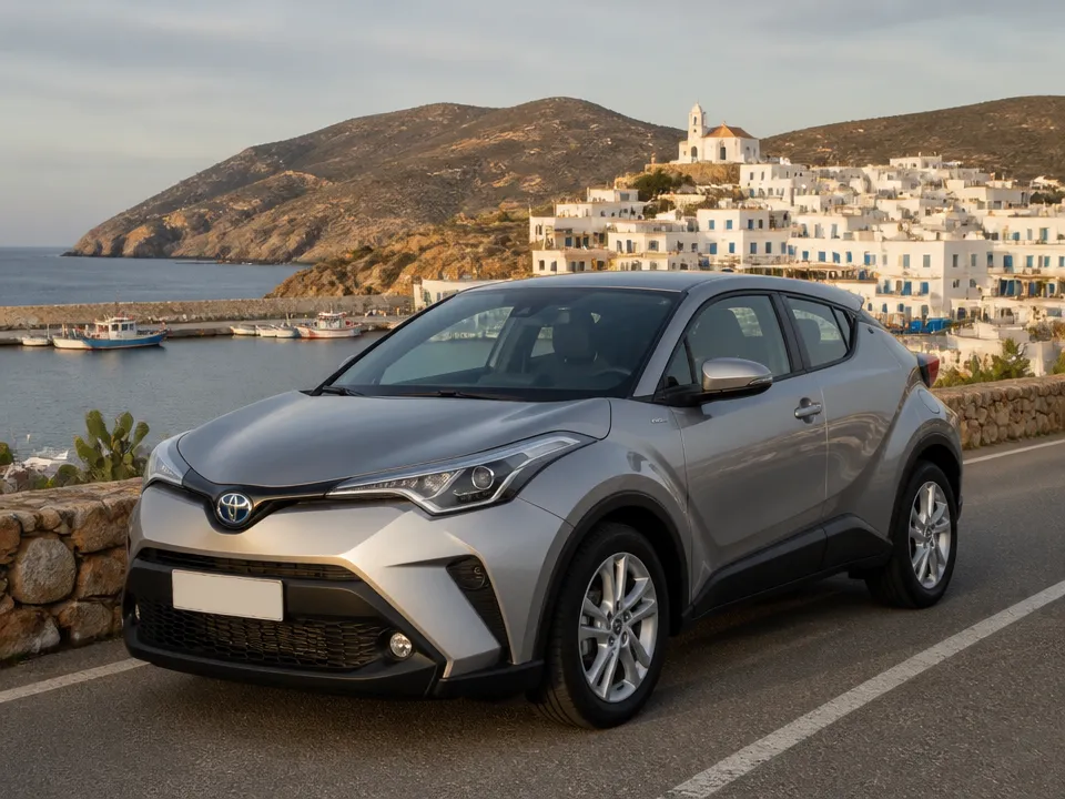 Toyota C-HR — Mietwagen an der Costa Brava