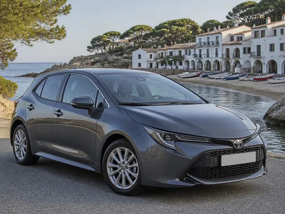 Toyota Corolla — Mietwagen an der Costa Brava