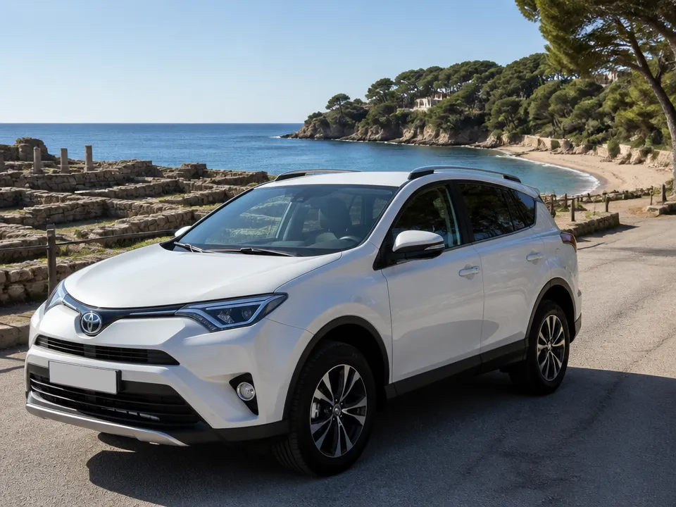 Toyota RAV4 — Mietwagen an der Costa Brava