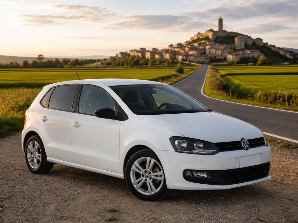 Volkswagen Polo — Mietwagen an der Costa Brava