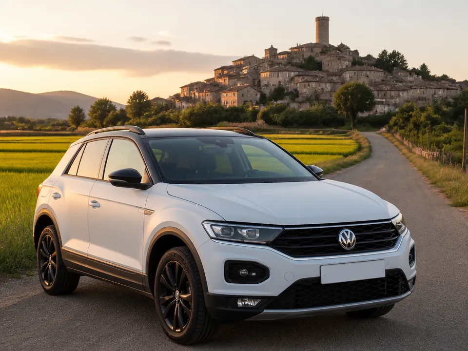 Volkswagen T-Roc — Mietwagen an der Costa Brava