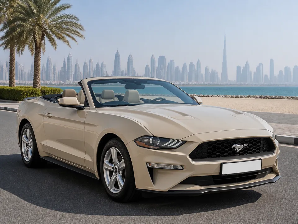 Ford Mustang Convertible — car rental in Dubai