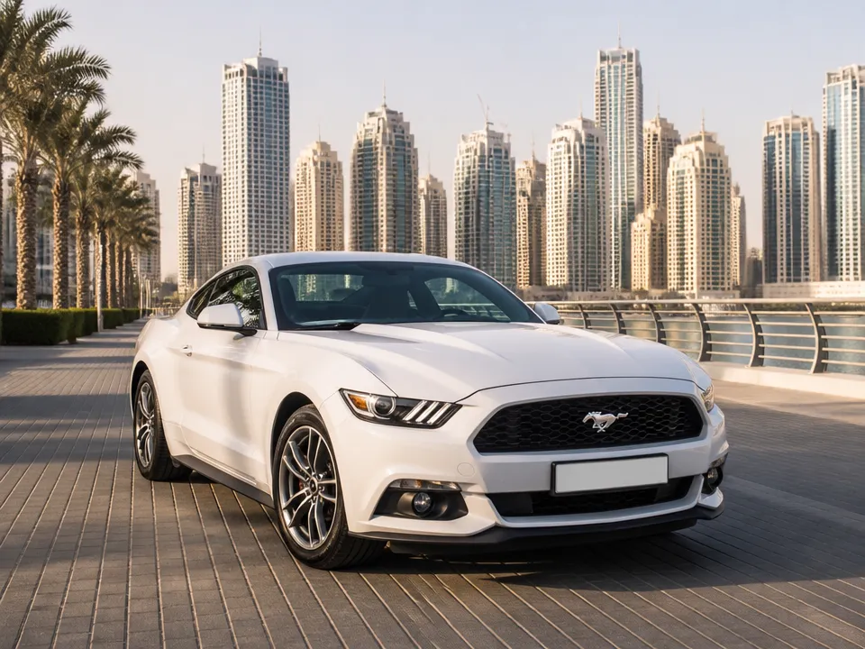 Ford Mustang — car rental in Dubai