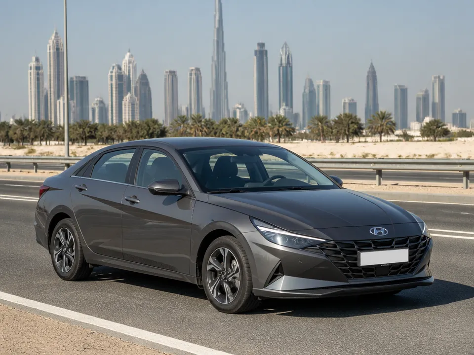 Hyundai Elantra — car rental in Dubai