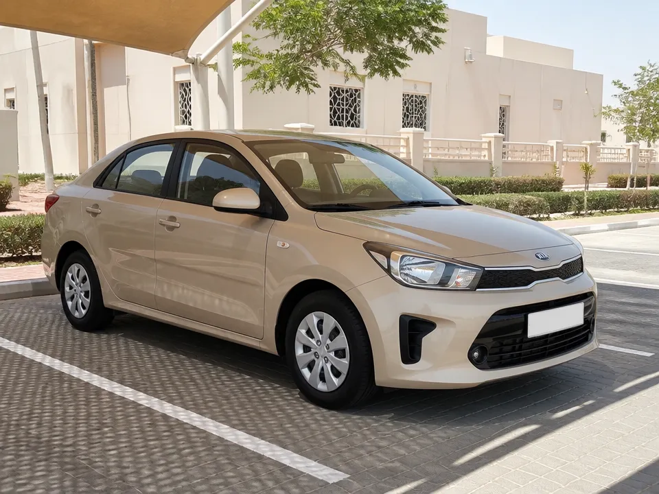Kia Pegas — car rental in Dubai